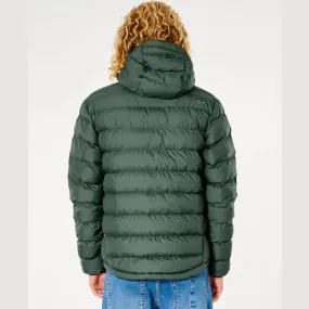 Rip Curl ANTI-SERIES ELITE PUFF JACKET IN DEEP FOREST