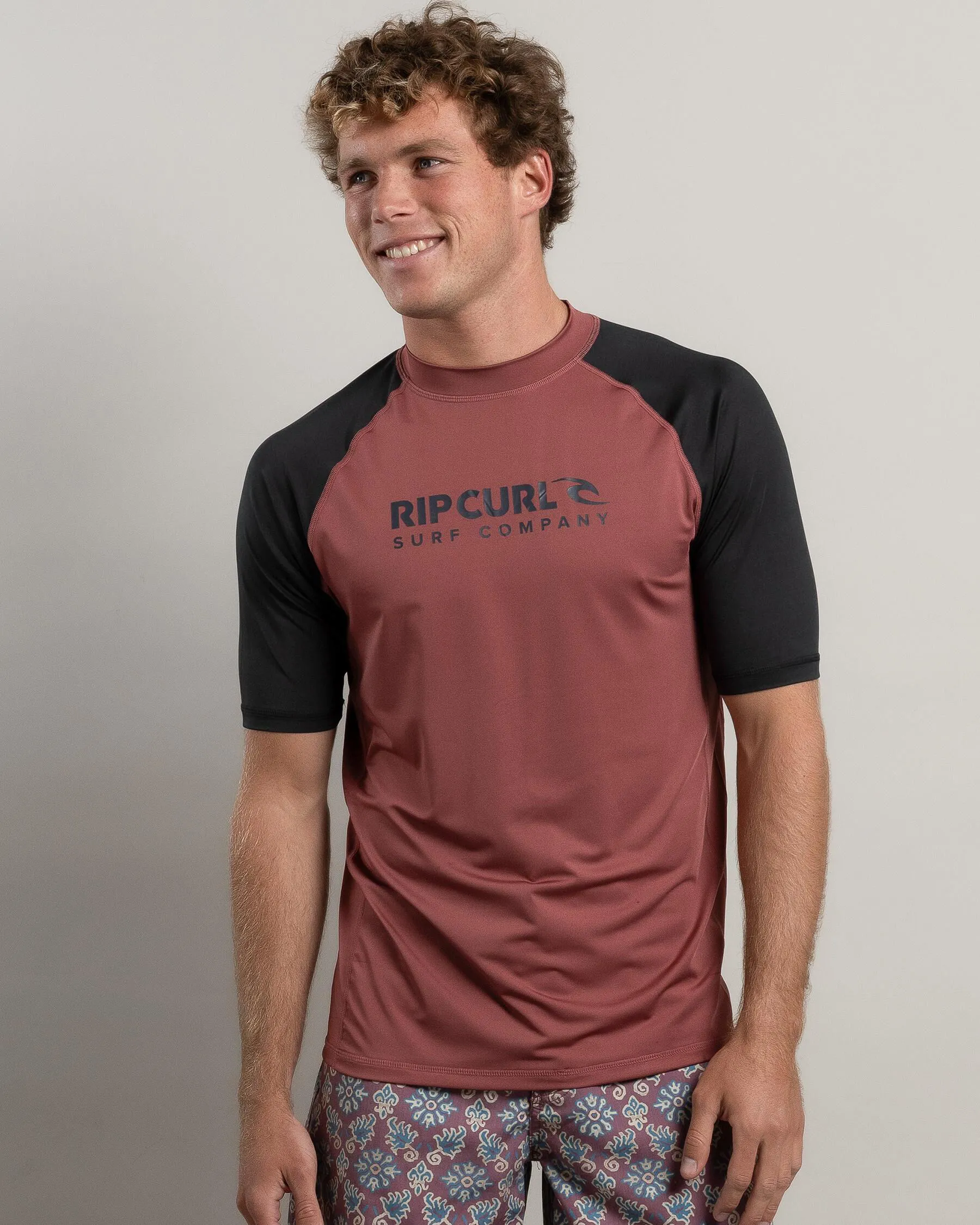 Rip Curl Shock UPF Short Sleeve Rash Vest