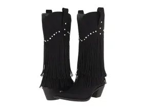 Roper 12" Stud and Fringe Boot