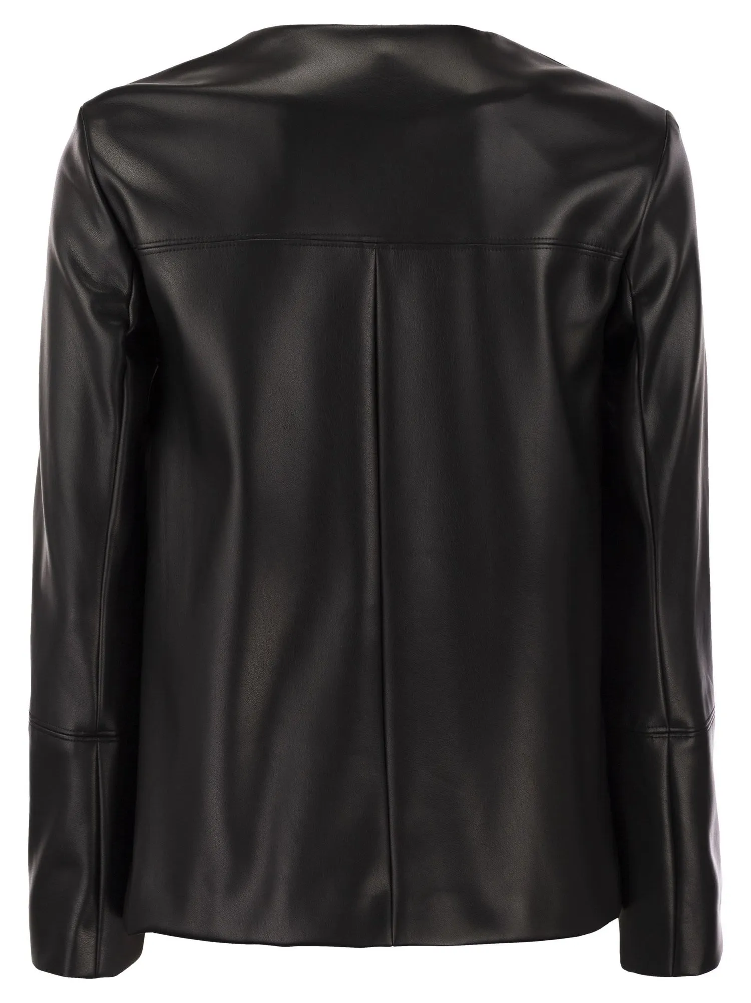 S Max Mara    S Max Mara Festoso Coated Fabric Jacket