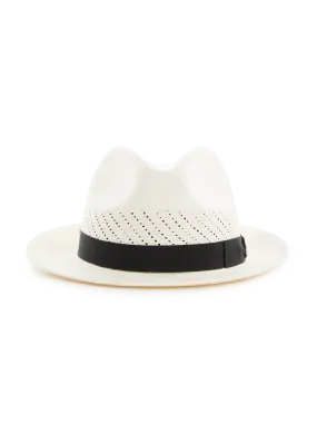 Saison 1865  Straw Panama hat - Multicolour