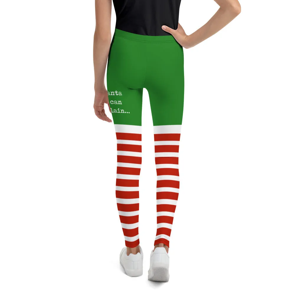 Santa I Can Explain Youth Leggings