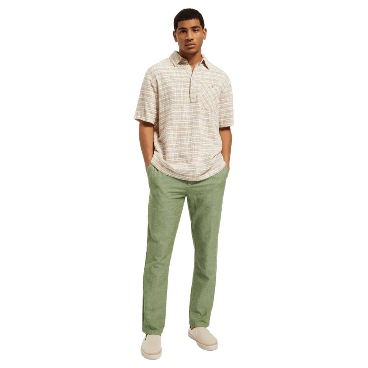 Scotch & Soda Warren Linen Blend Trousers