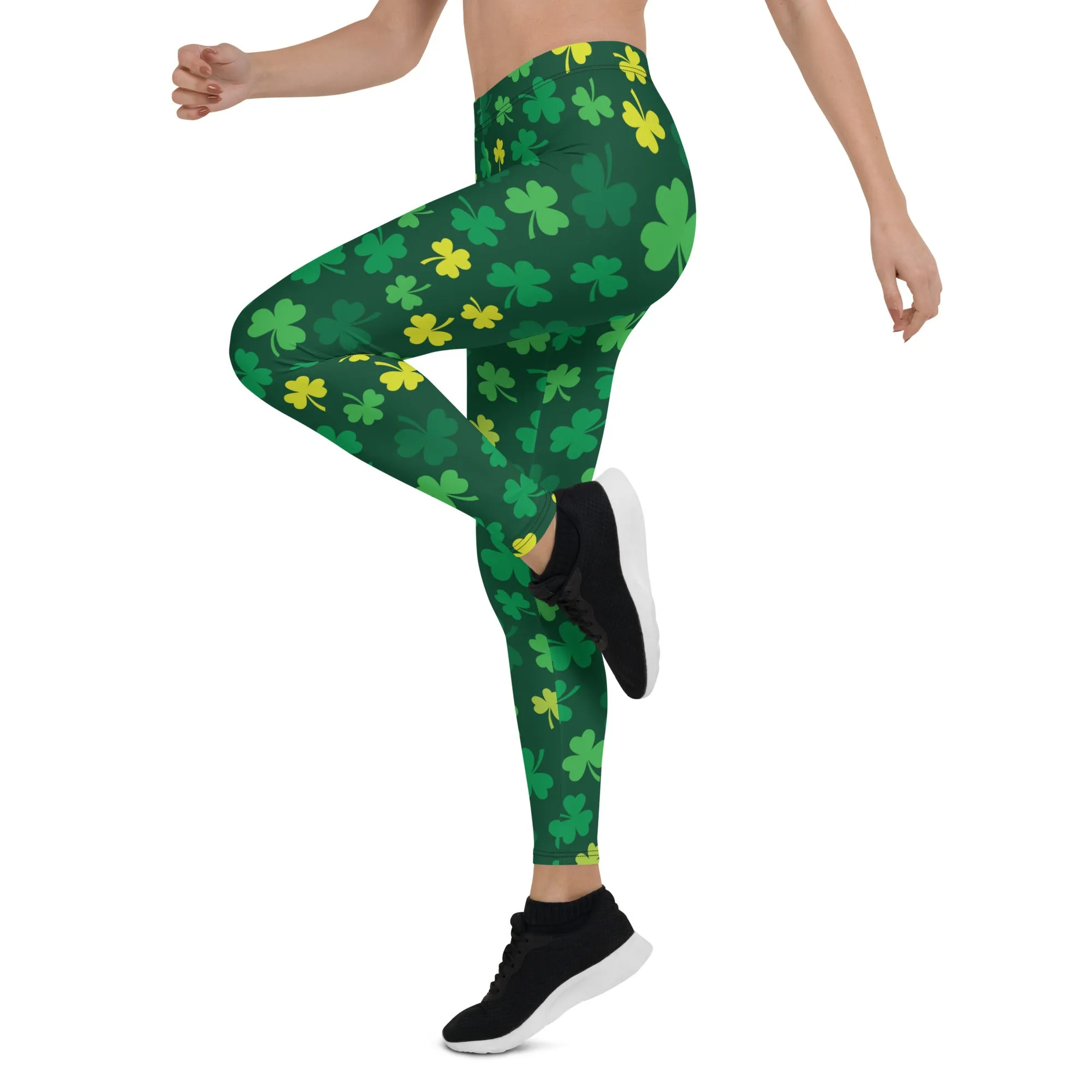 Shamrock Pattern Leggings