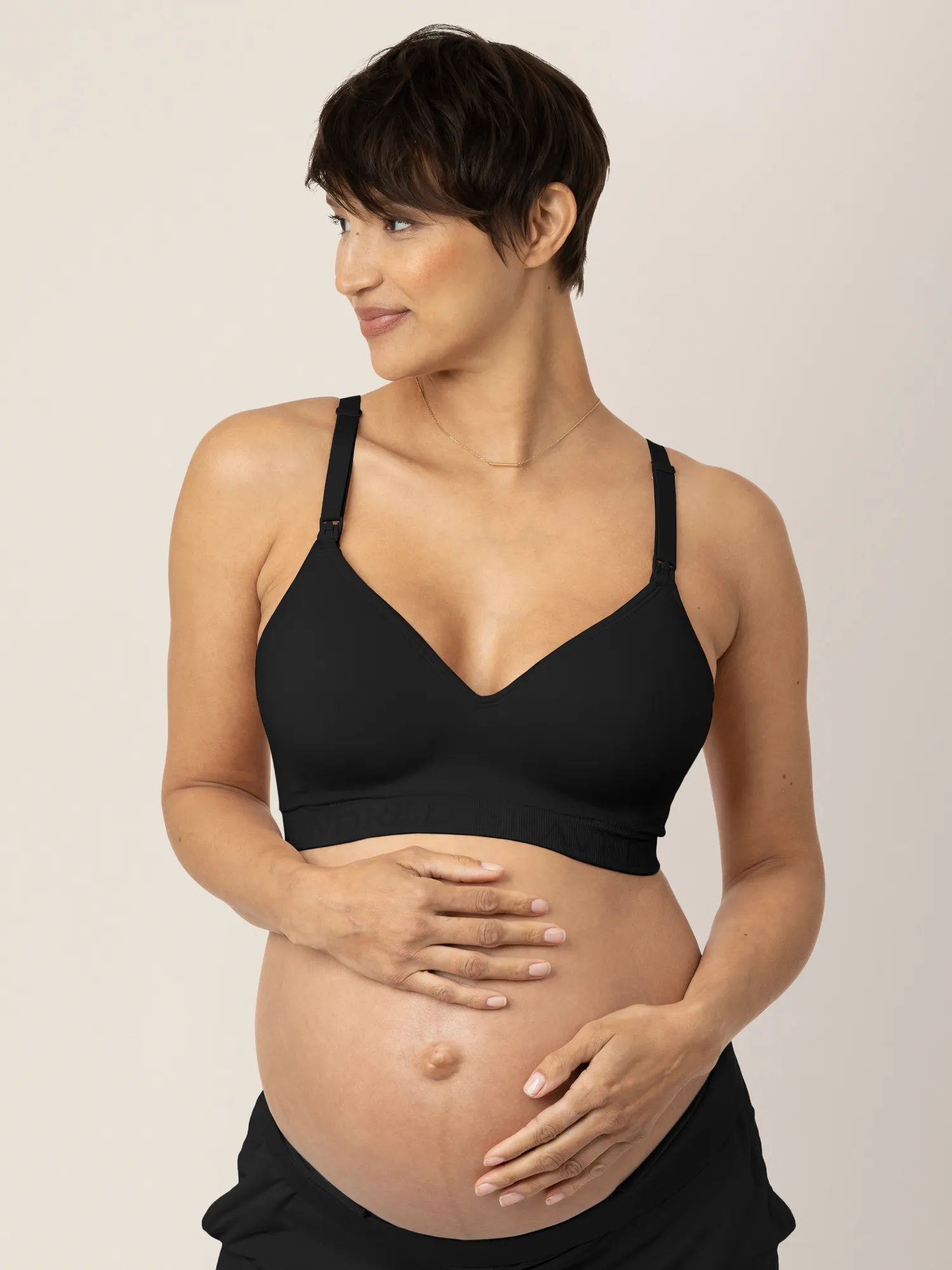 Signature Sublime Contour Maternity & Nursing Bra | Black