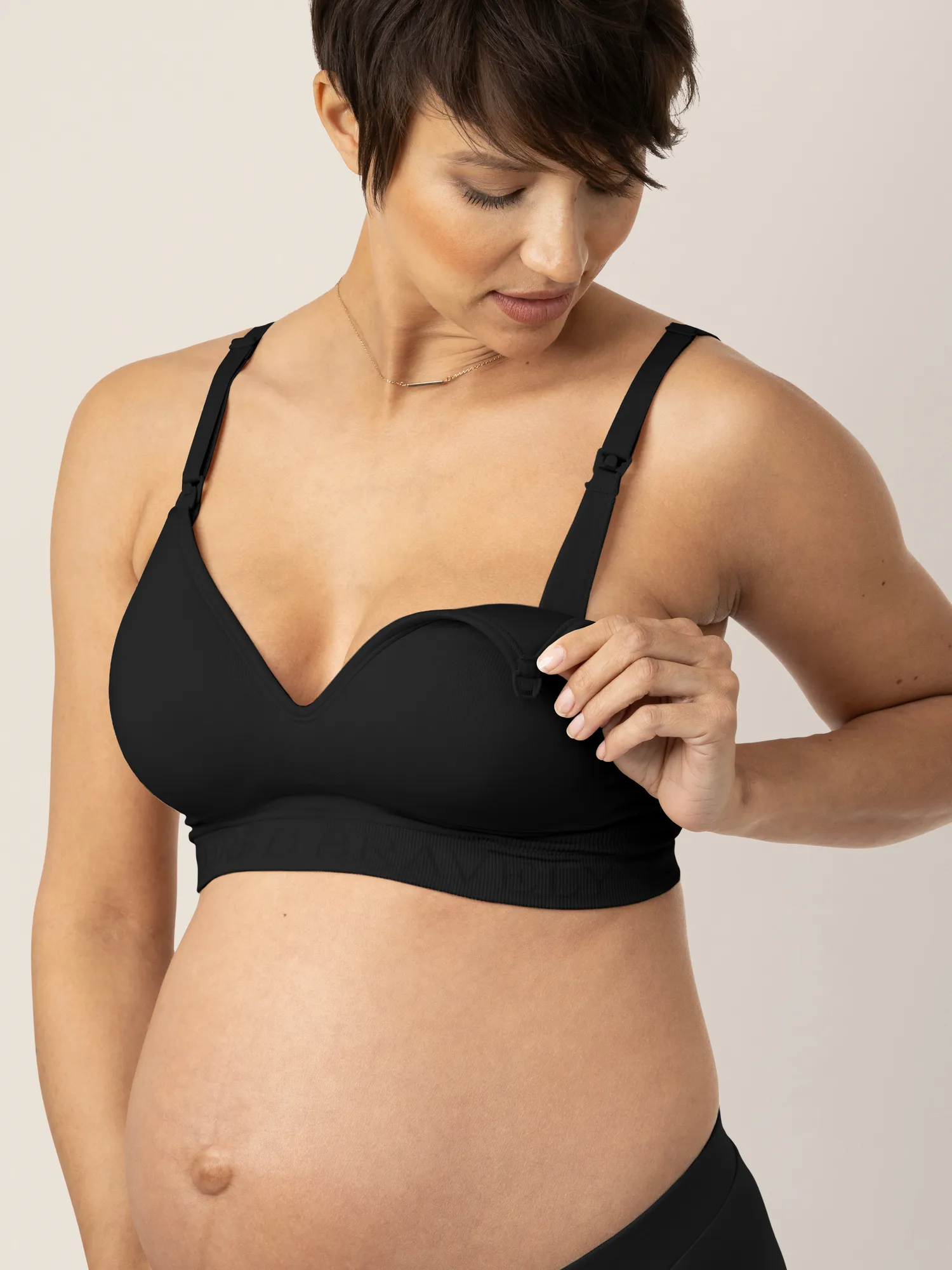 Signature Sublime Contour Maternity & Nursing Bra | Black