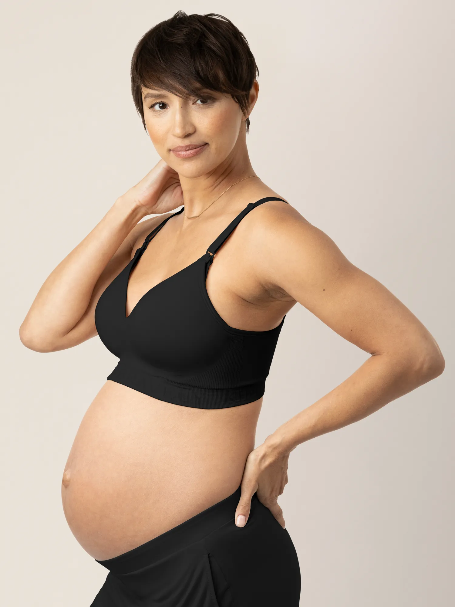 Signature Sublime Contour Maternity & Nursing Bra | Black