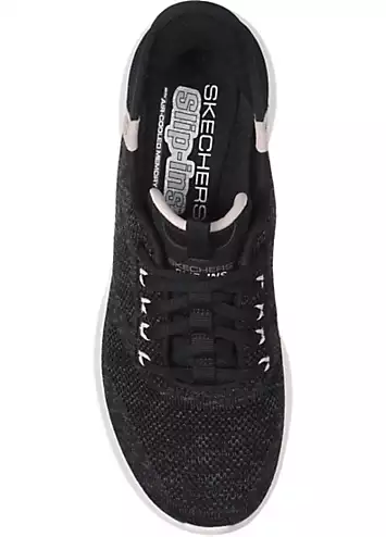 Skechers Ladies Black Slip-ins Ultra Flex 3.0 Trainers | Grattan