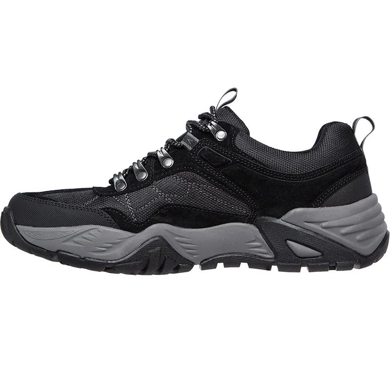 Skechers Men's Arch Fit Recon Harbin Trainers Black