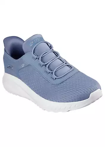 Skechers Silt Blue Bobs Squad Chaos in Colour Trainers | Grattan