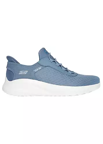 Skechers Silt Blue Bobs Squad Chaos in Colour Trainers | Grattan