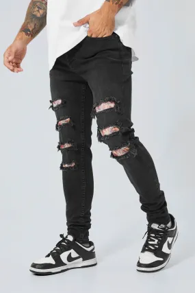 Skinny Renaissance Rip & Repair Jeans