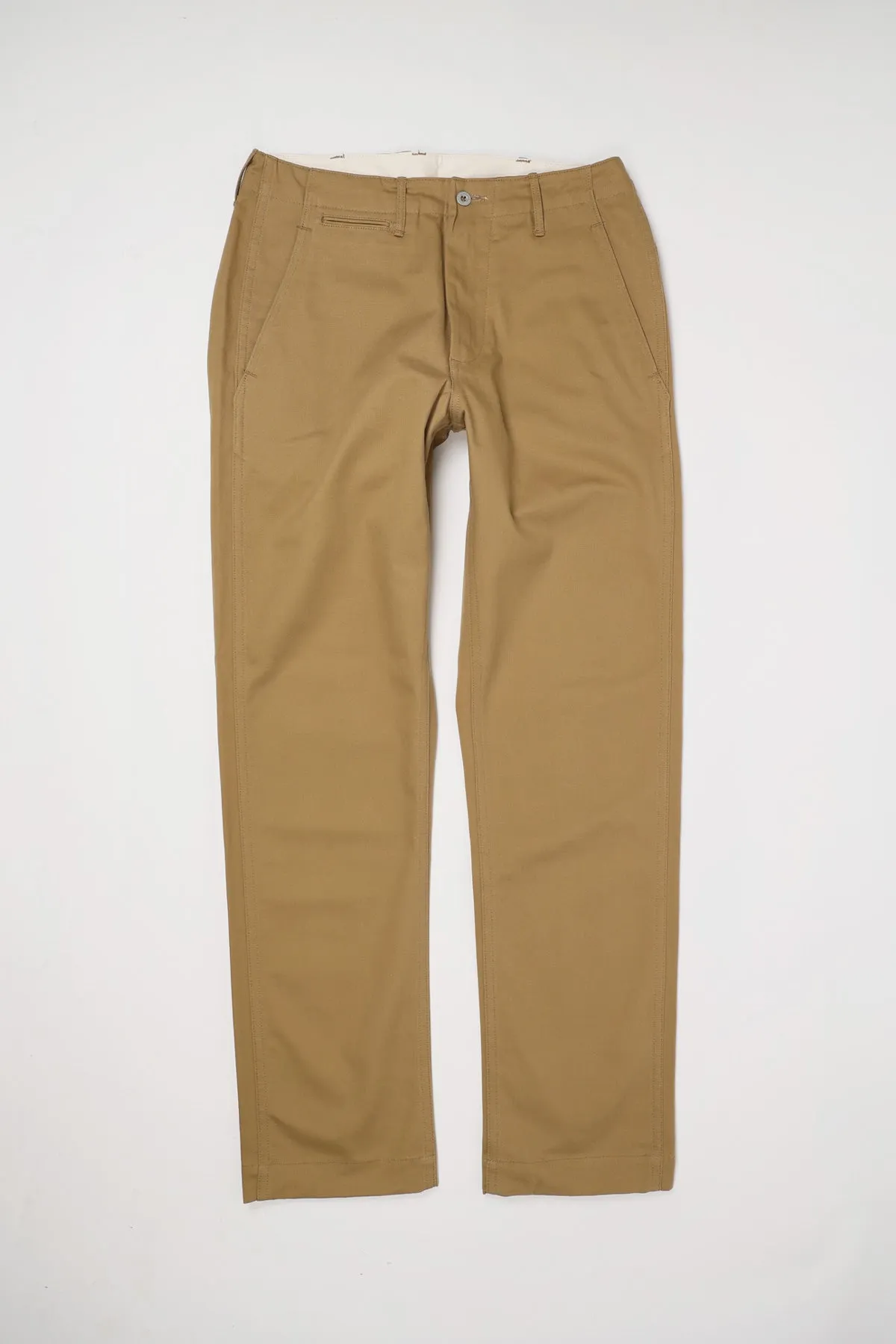 Slim Fit Army Trousers - Khaki