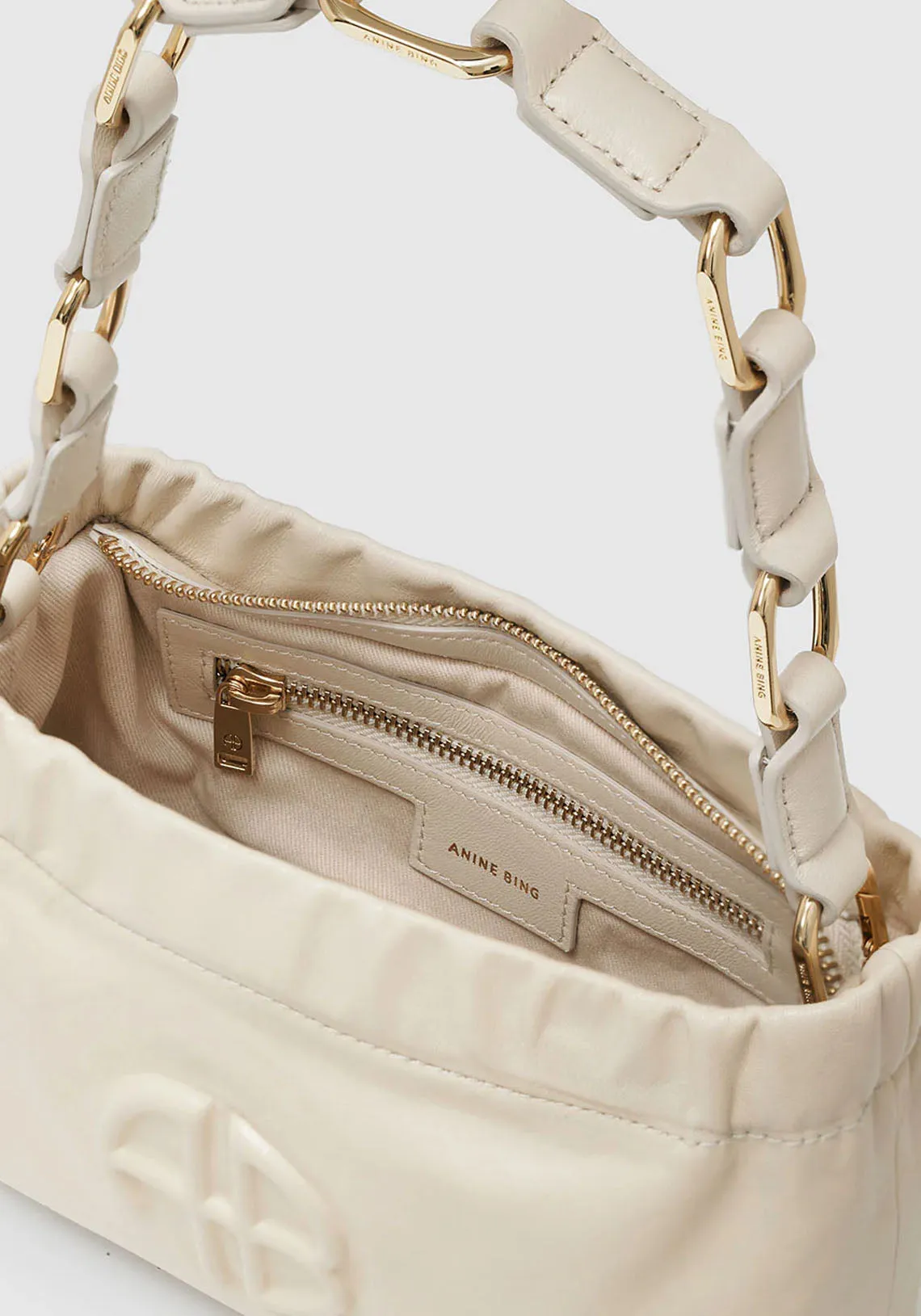 SMALL KATE SHOULDER BAG IVORY