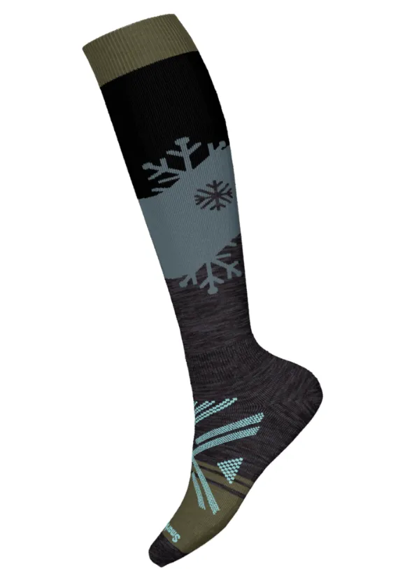 Smartwool  Ski Full Cushion Snowpocalypse Pattern OTC Socks Womens 2024