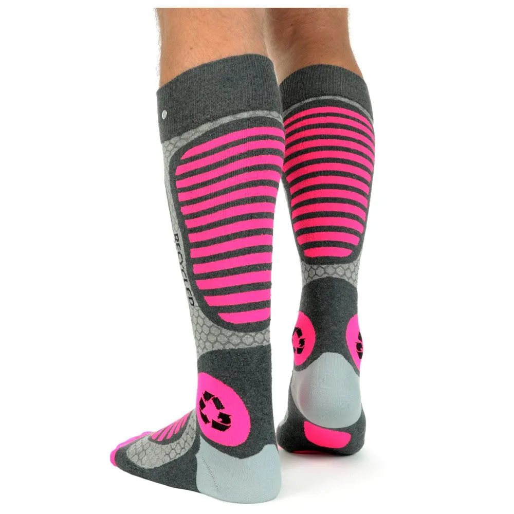 Socks La Chaussette de France ---Ski Recycled Gris Rose