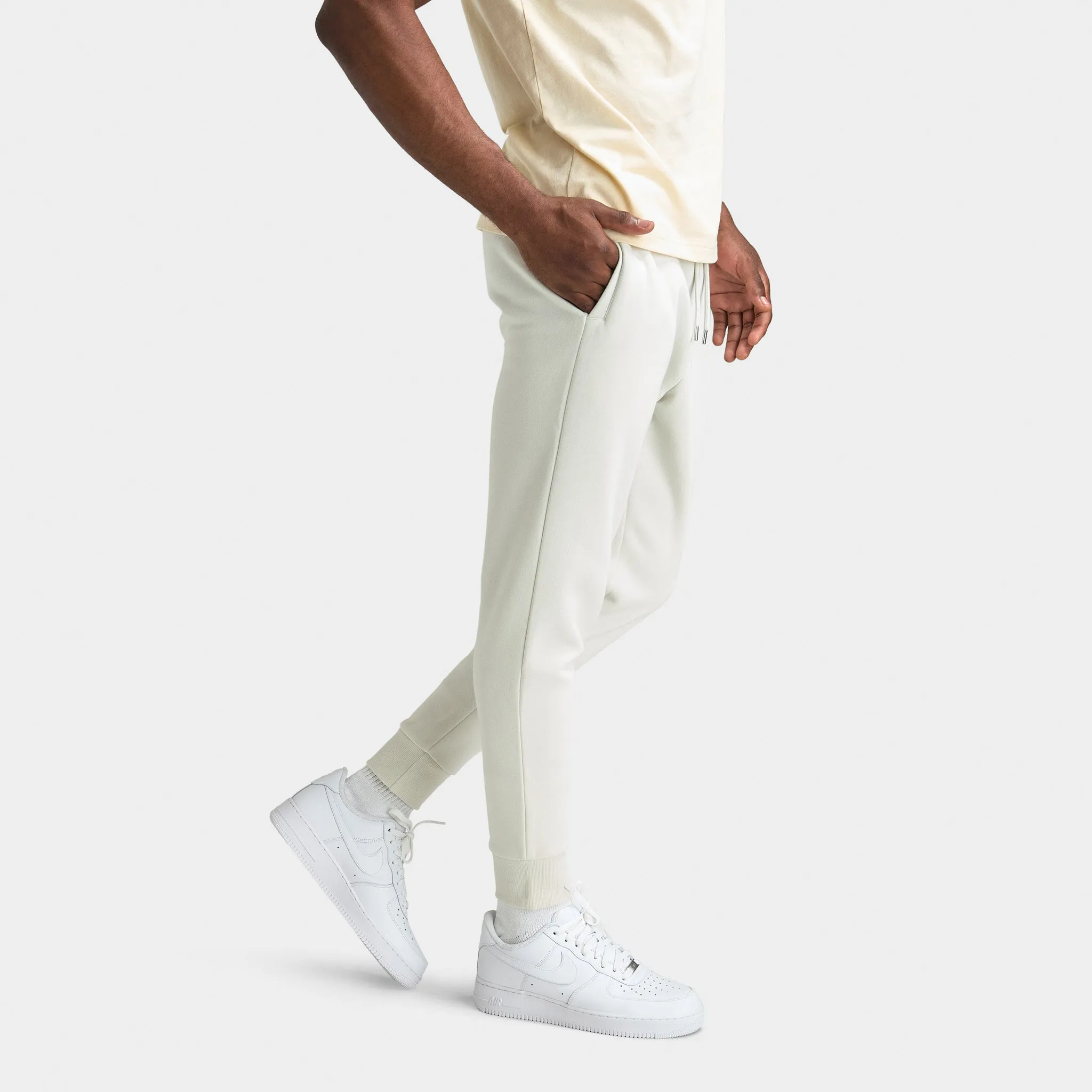 Sonneti London Fleece Joggers / White Onyx