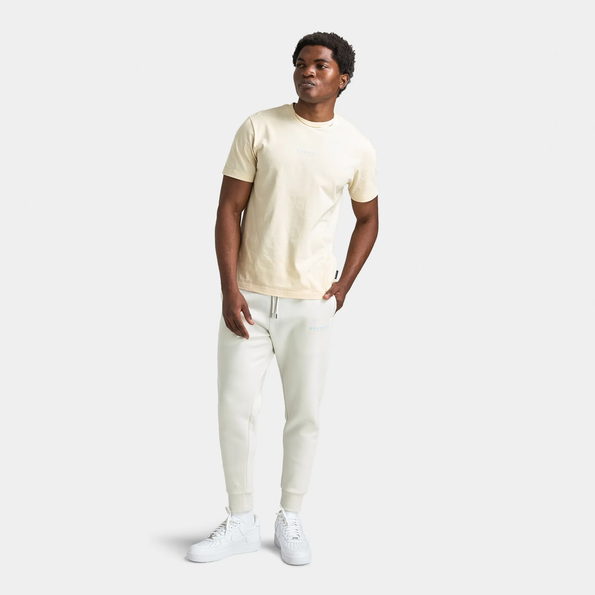 Sonneti London Fleece Joggers / White Onyx