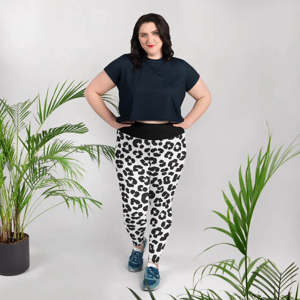 South Central Girl Leopard Plus Size Leggings