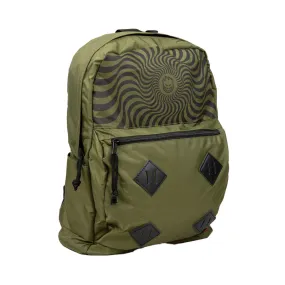 Spitfire | Bighead Swirl Backpack - Olive/Black