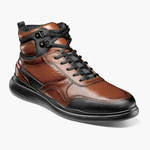 Stacy Adams Men's Mayson U-Bal Lace Boot - Cognac