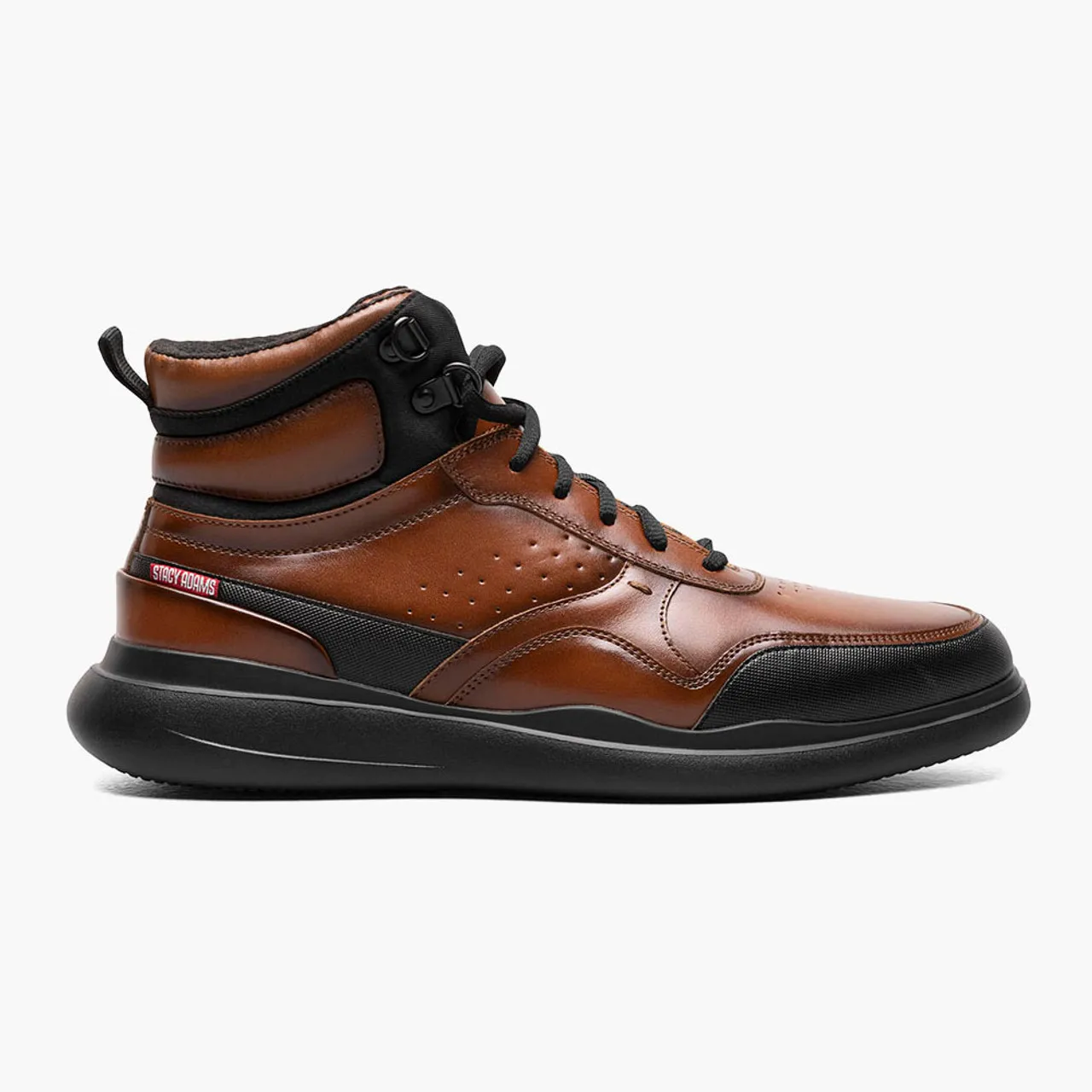 Stacy Adams Men's Mayson U-Bal Lace Boot - Cognac