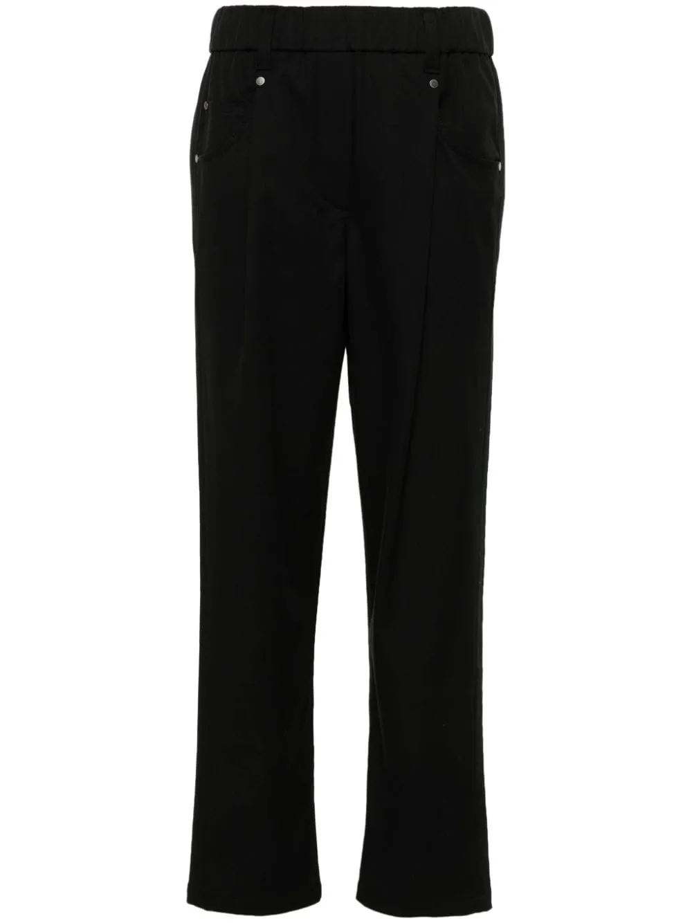 STRETCH COTTON TROUSERS