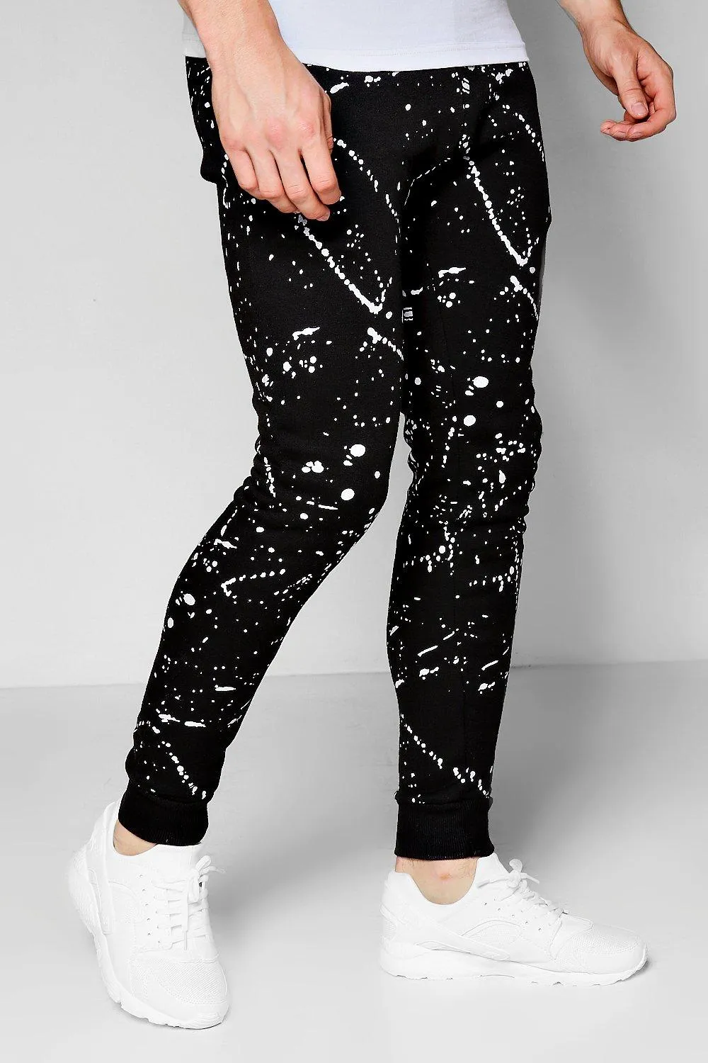 Super Skinny Paint Splatter Joggers