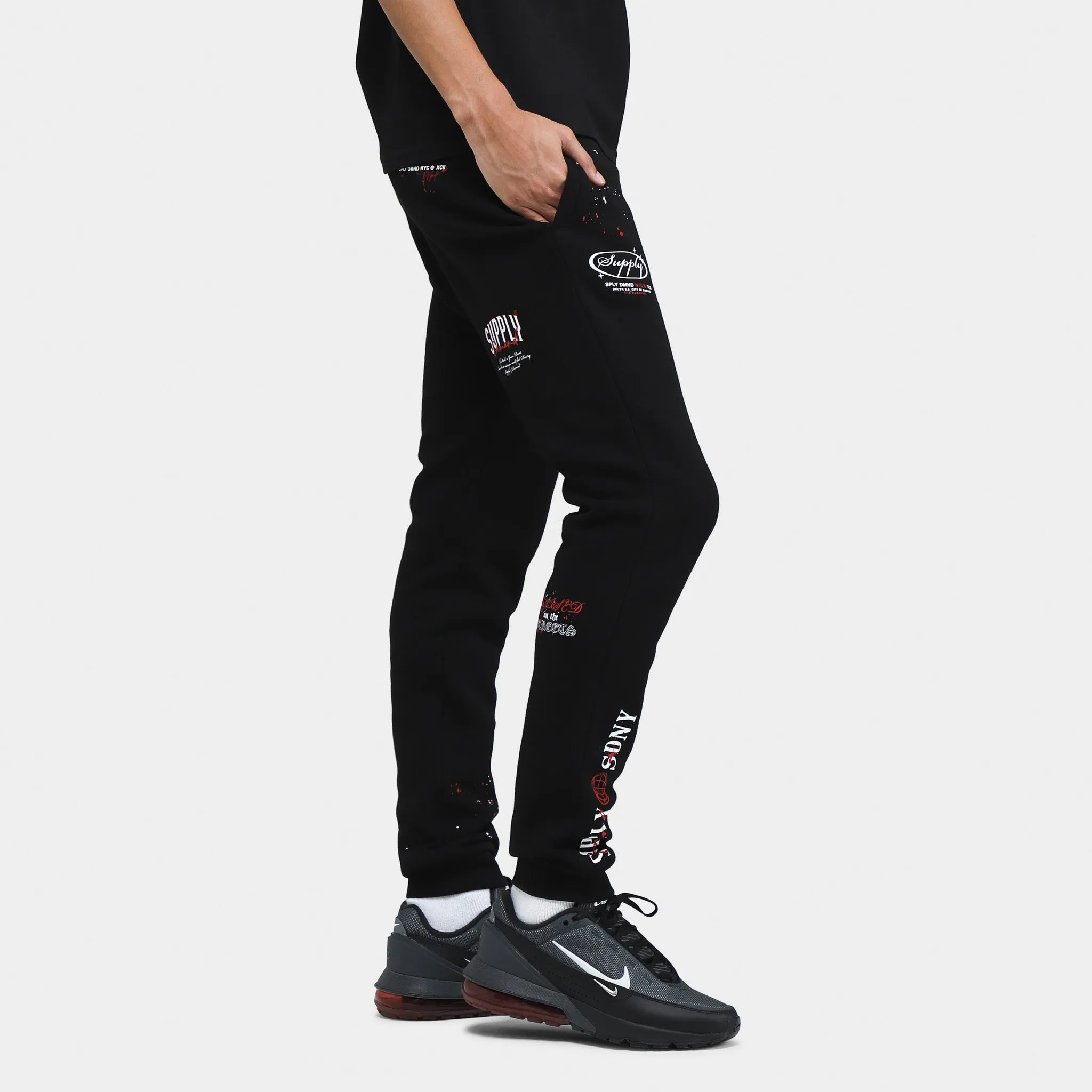 Supply & Demand Hackney Joggers / Black