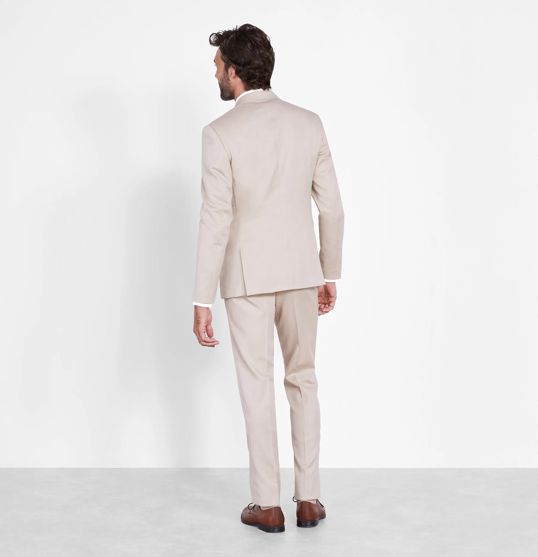 Tan Suit Jacket