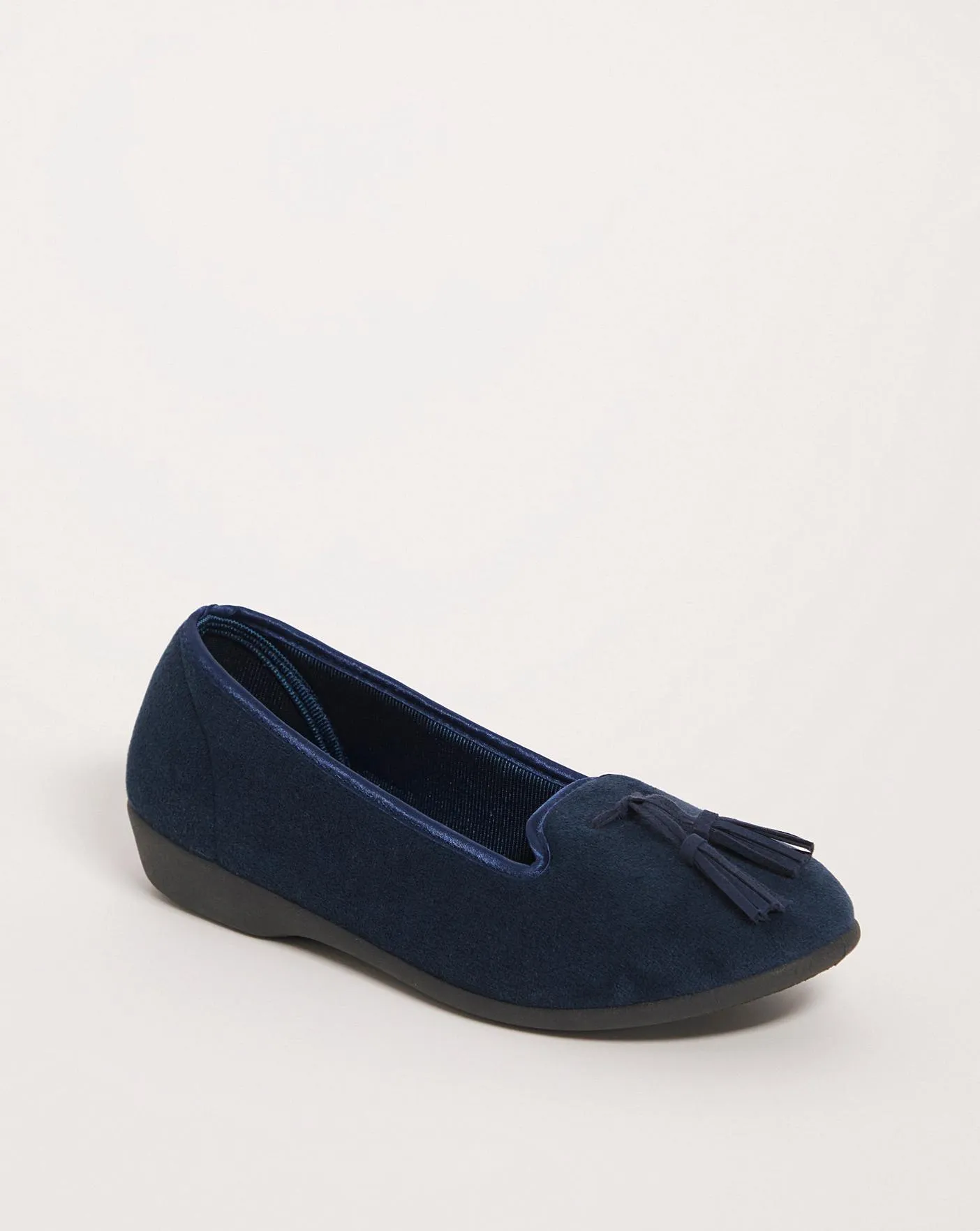 Tassle Slipper EEE Fit