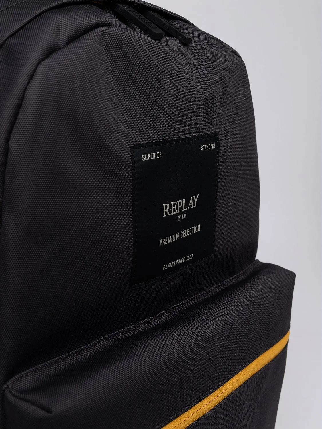 TECHNICAL FABRIC BACKPACK WITH PENDANT DETAIL