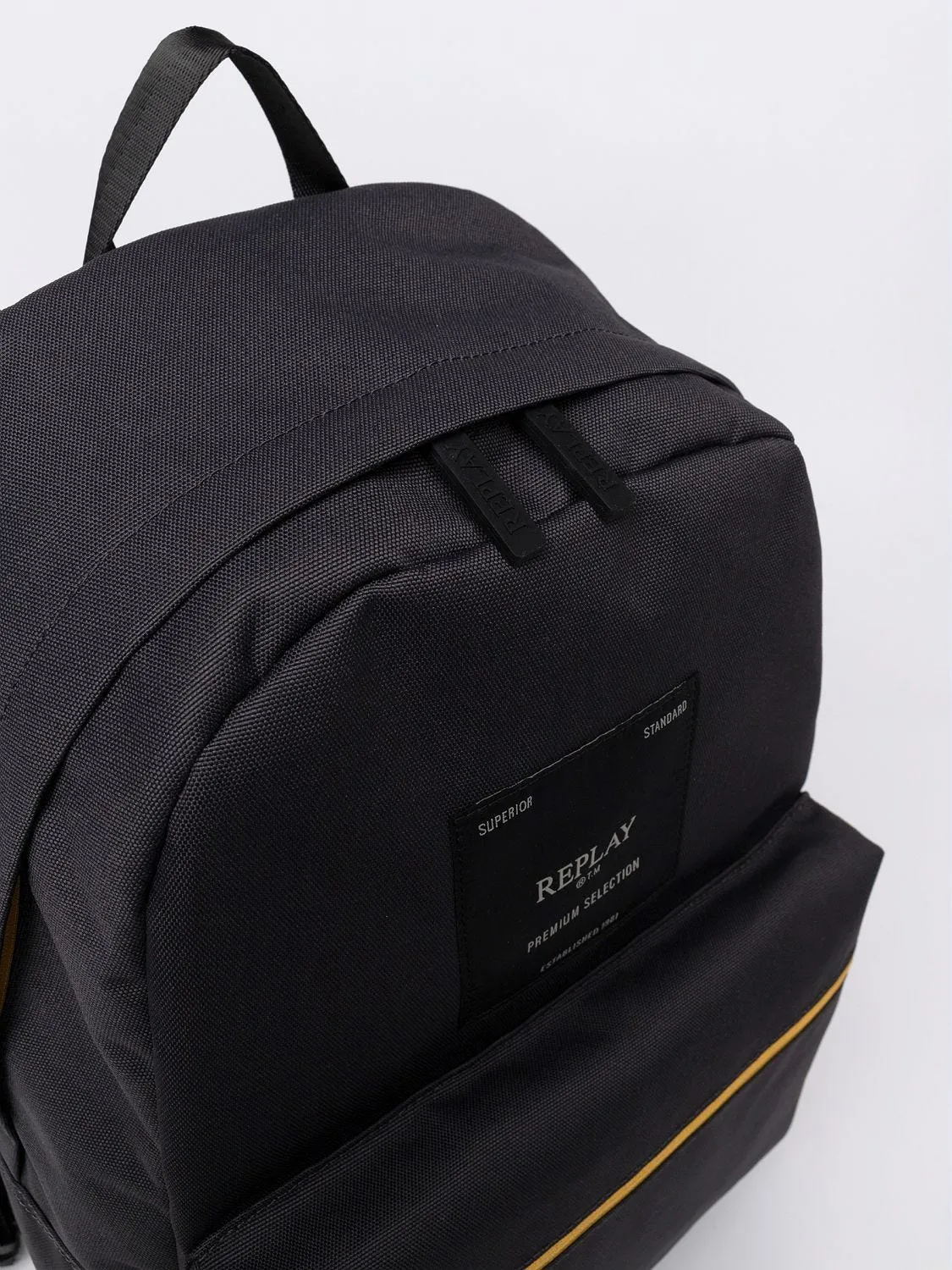 TECHNICAL FABRIC BACKPACK WITH PENDANT DETAIL