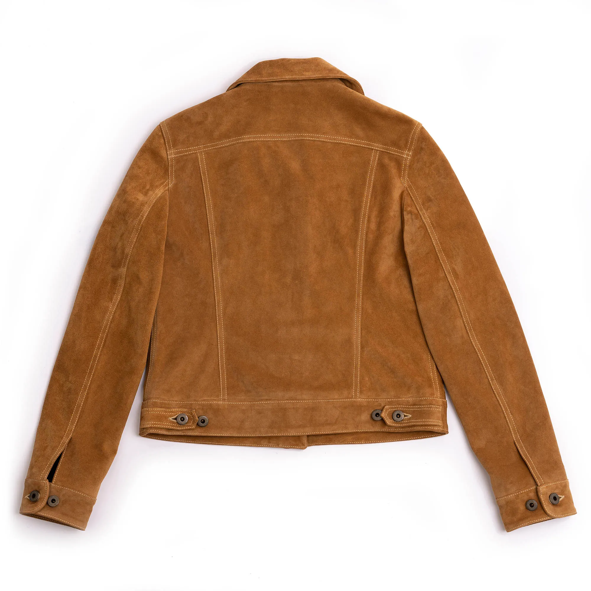 Terracotta Women's Sabbia Suede Jacket - Shangri-la Heritage