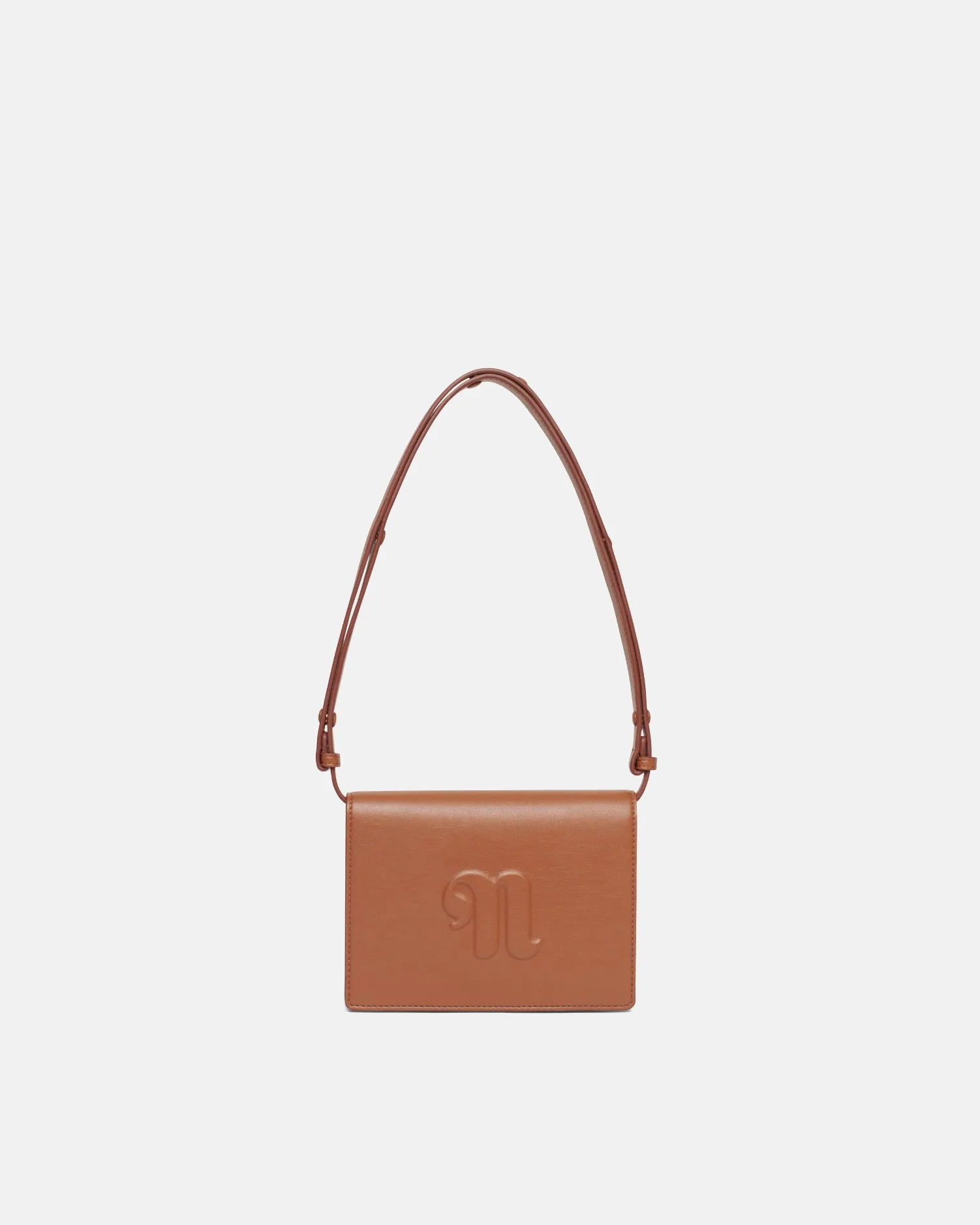 The Concertina - Alt-Nappa Shoulder Bag - Tan Leather