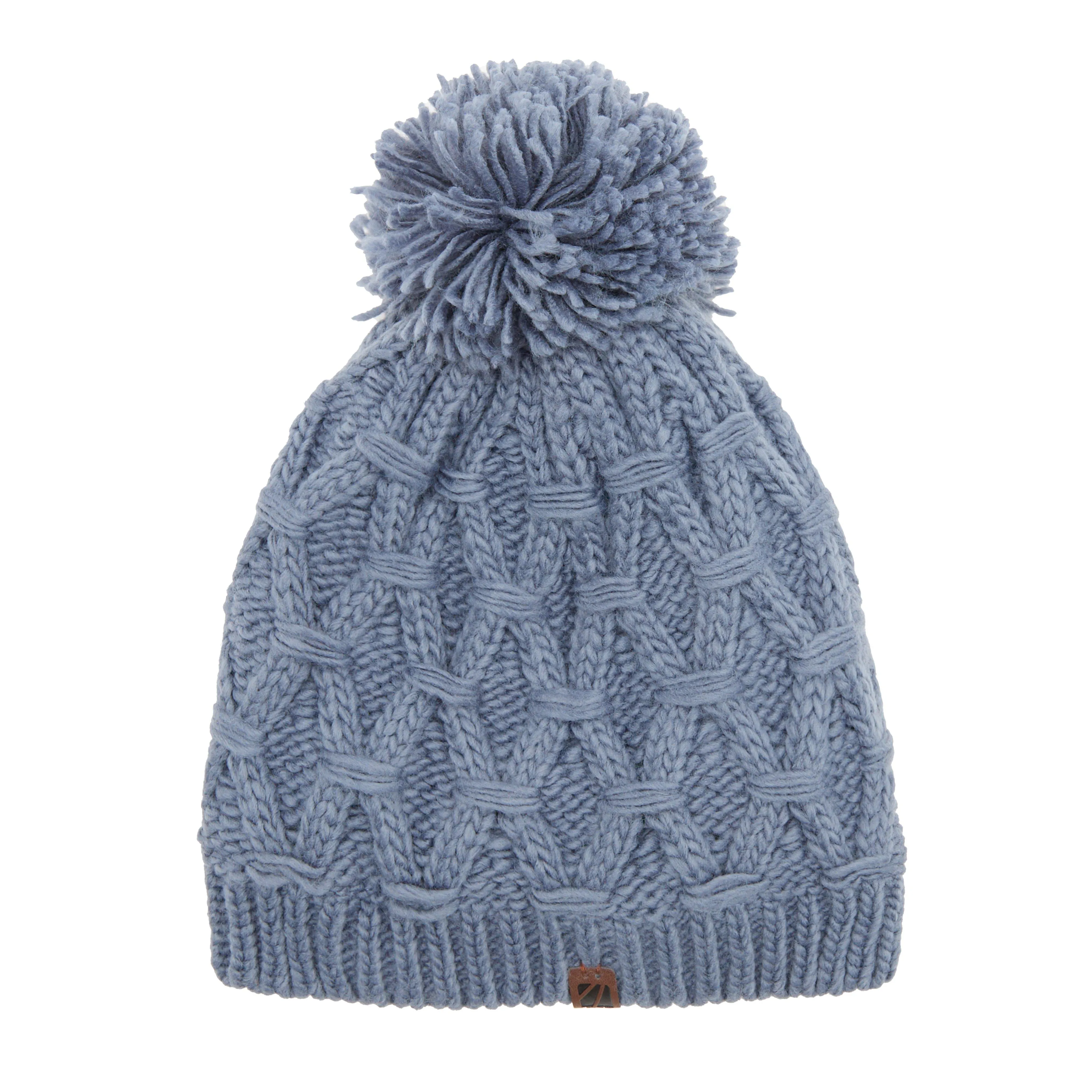 The Edge Women's Sapphire Bobble Hat | Millets