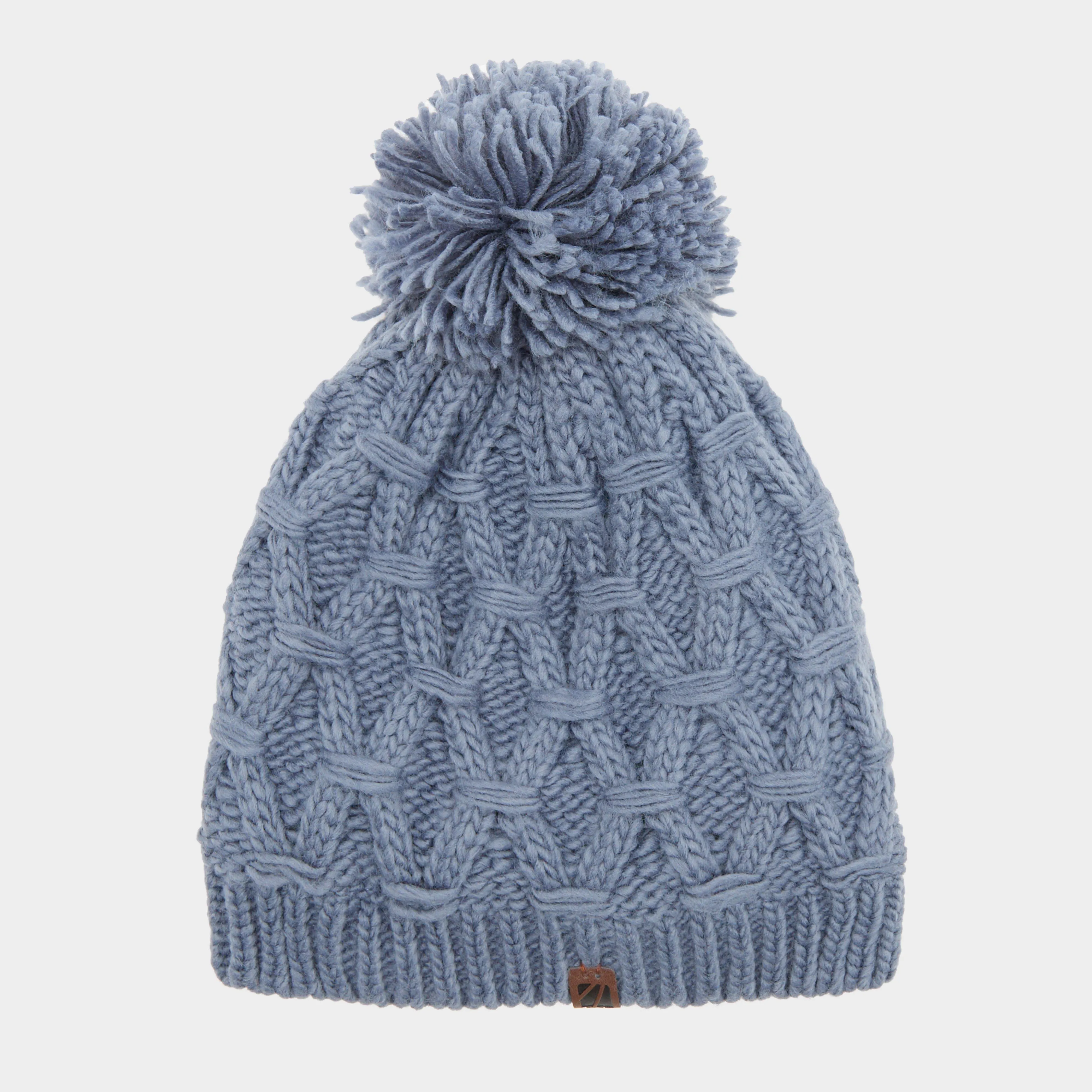 The Edge Women's Sapphire Bobble Hat | Millets