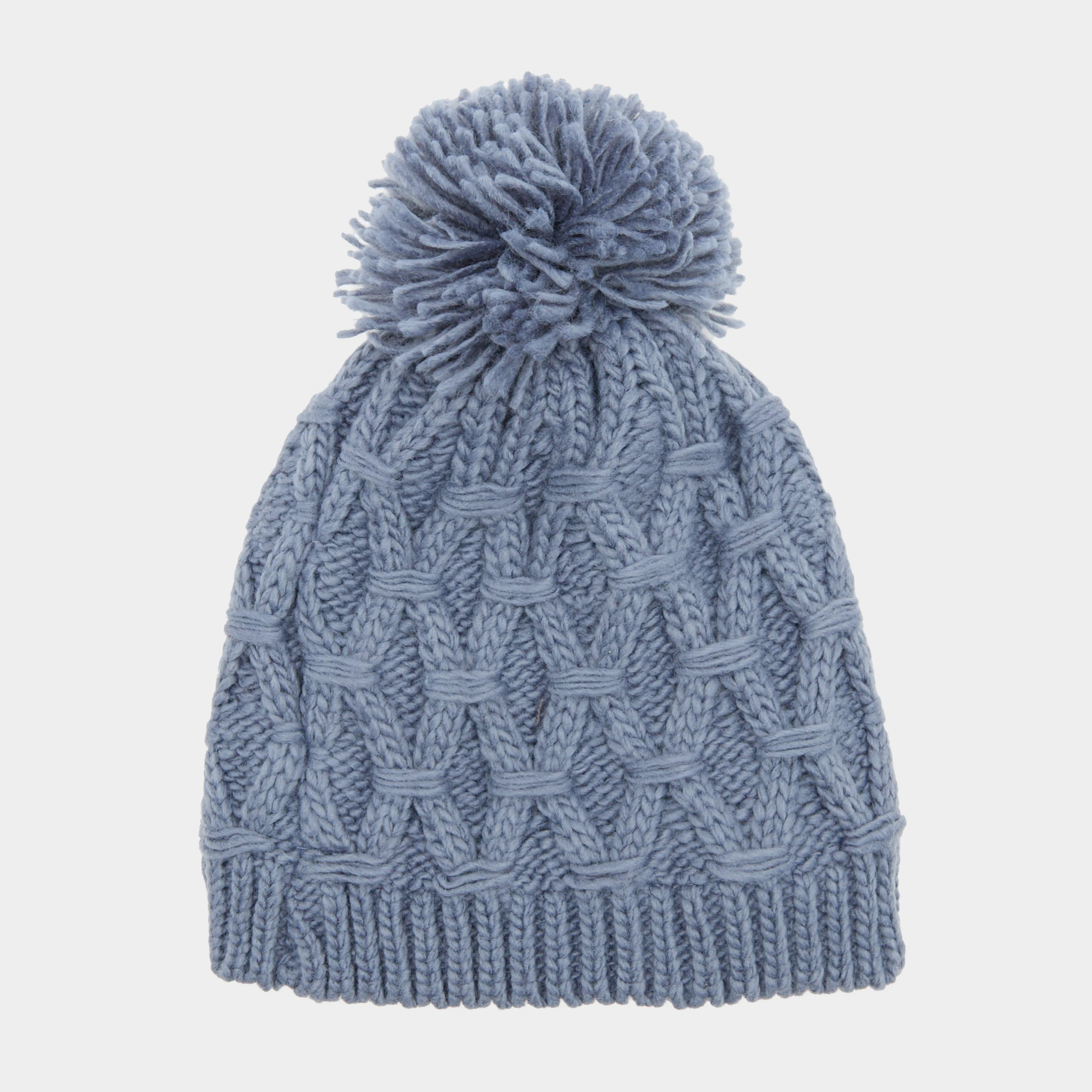 The Edge Women's Sapphire Bobble Hat | Millets