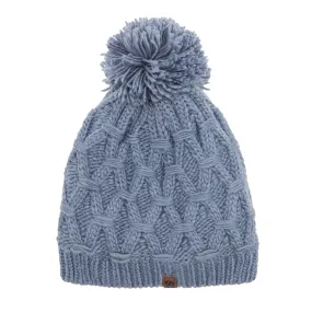 The Edge Women's Sapphire Bobble Hat | Millets