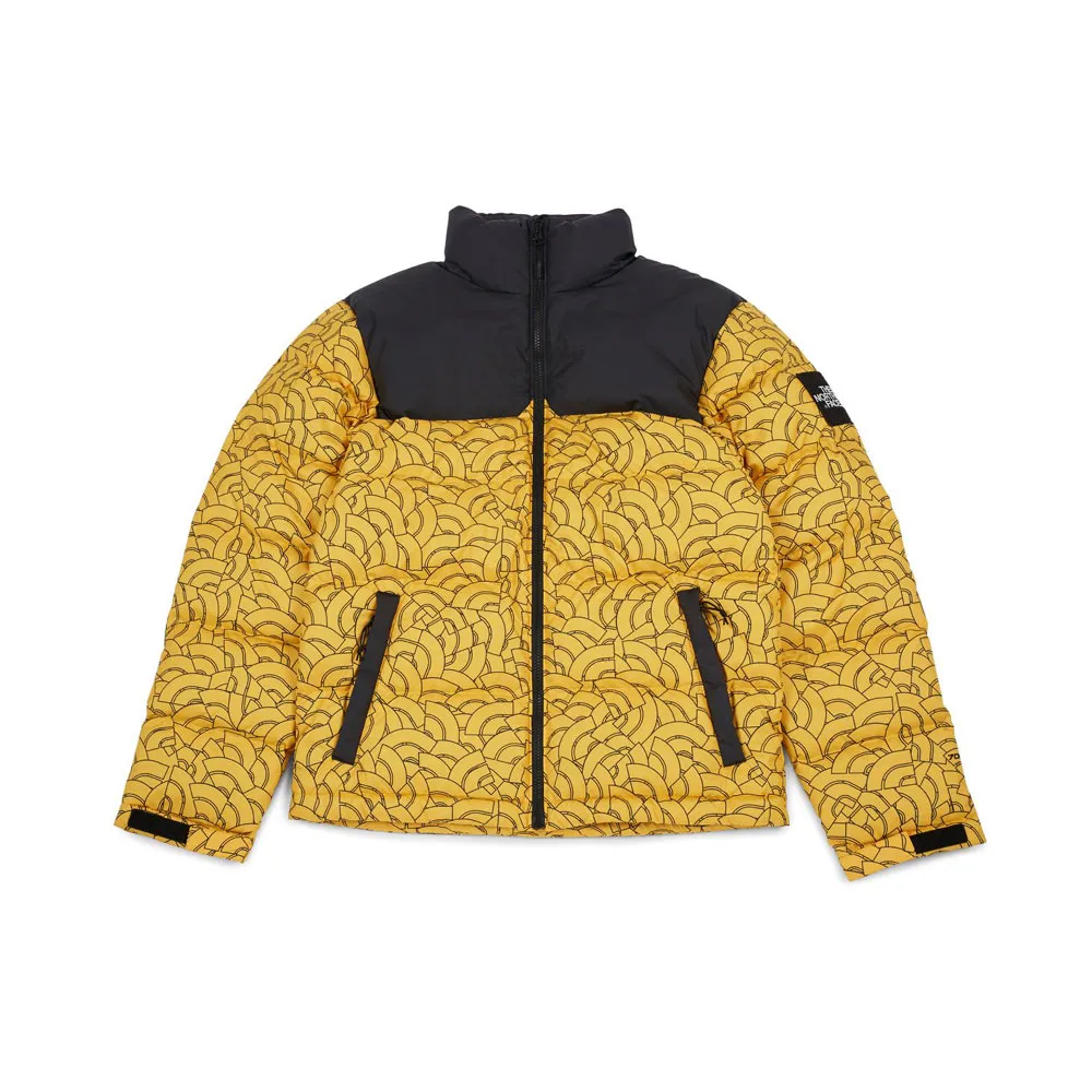 The North Face 1992 Nuptse Jacket TNF Yellow Dome Print