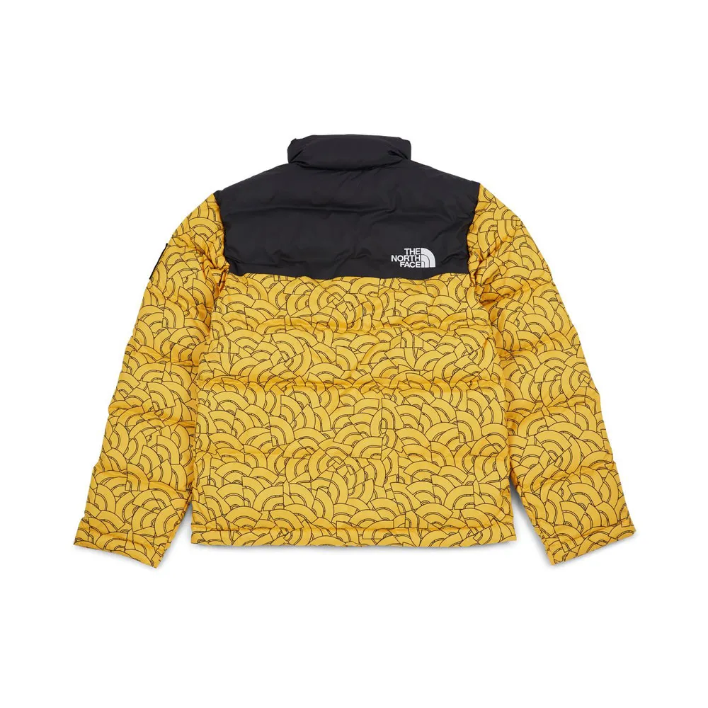 The North Face 1992 Nuptse Jacket TNF Yellow Dome Print