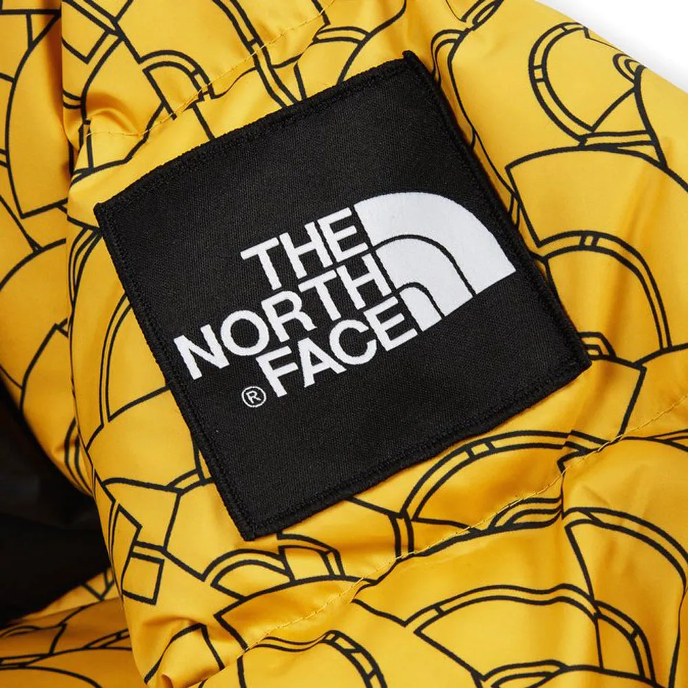 The North Face 1992 Nuptse Jacket TNF Yellow Dome Print