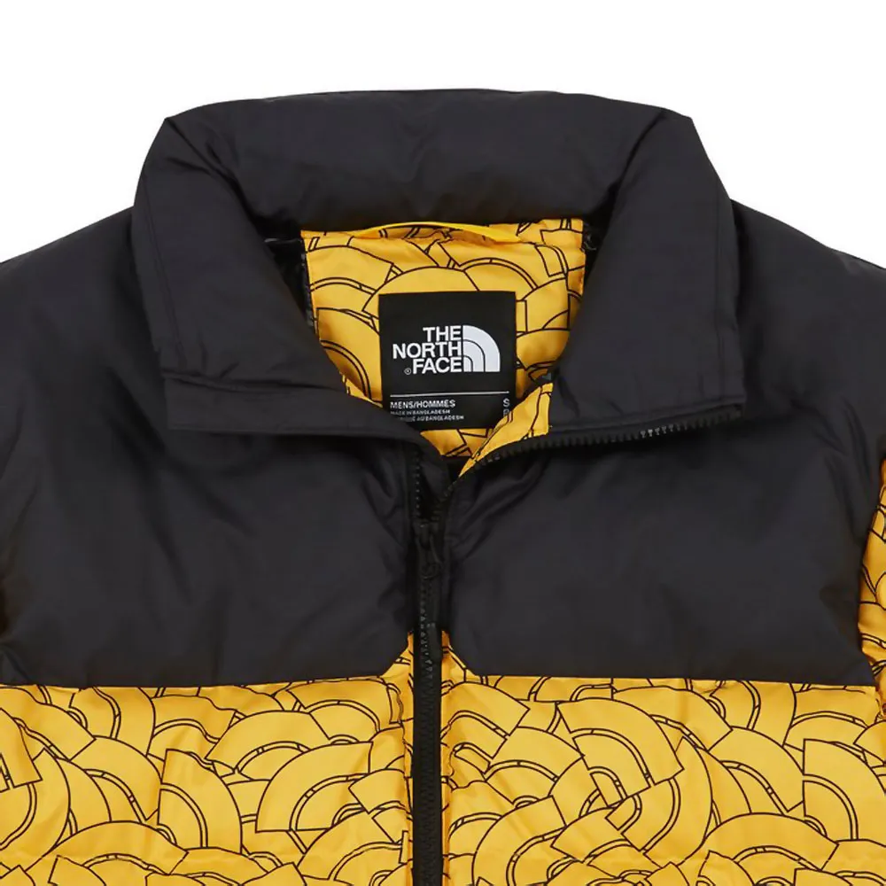 The North Face 1992 Nuptse Jacket TNF Yellow Dome Print