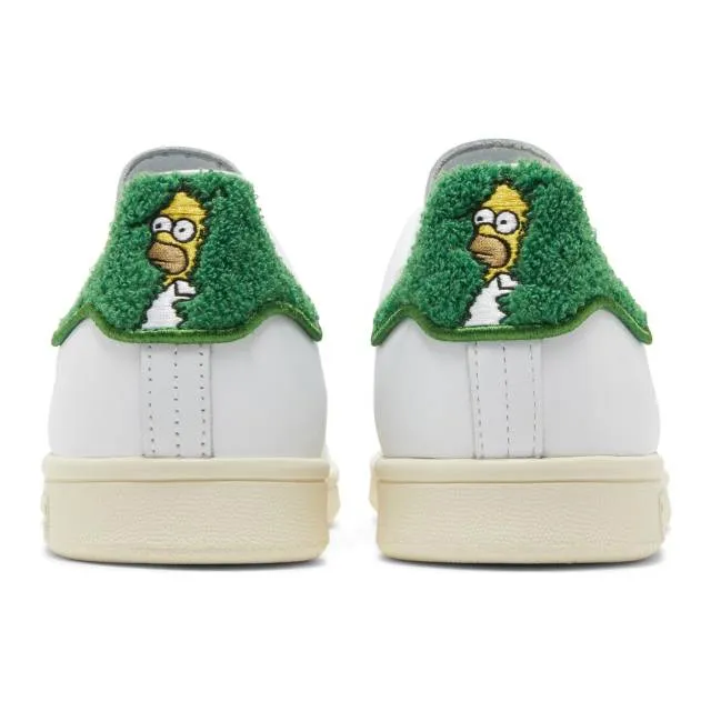 The simpsons x adidas stan smith (homer simpson/ cloud white/ green/ cream white) men us 8-13 ie7564