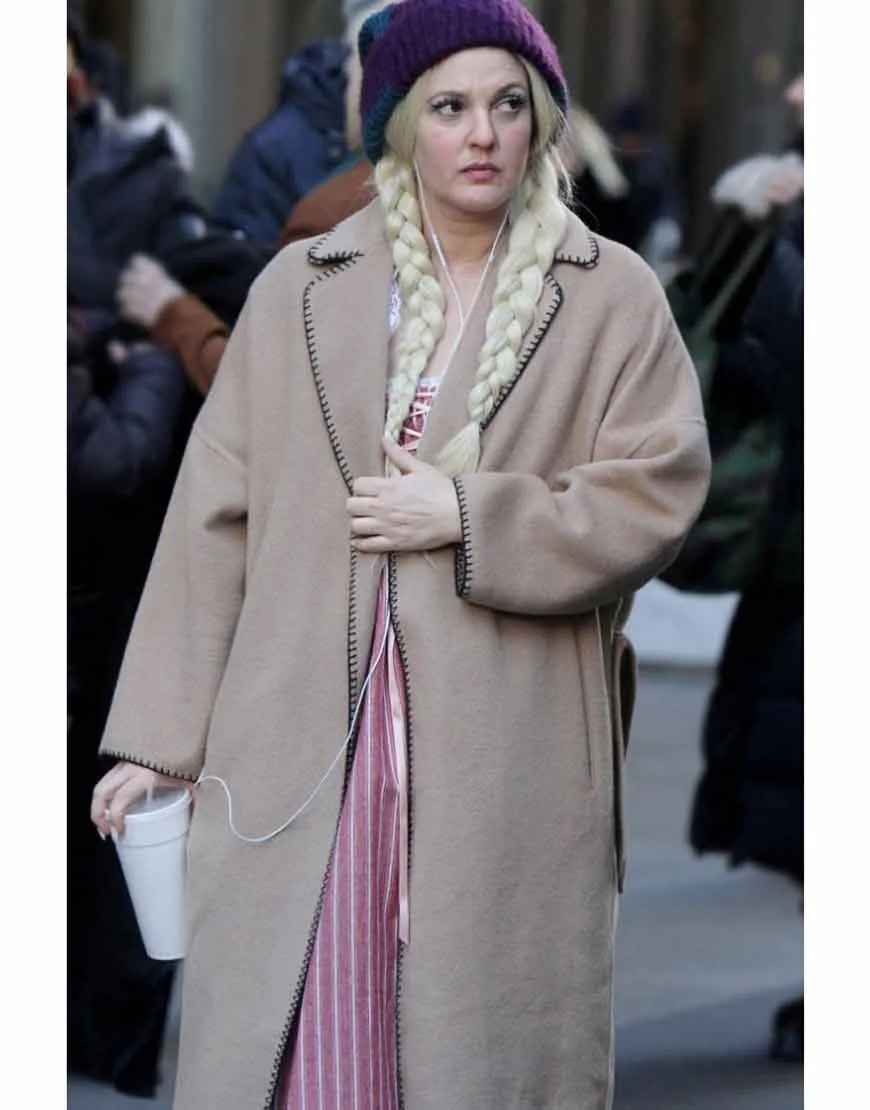 The Stand-In Drew Barrymore Coat | Ujackets.com - 40%OFF