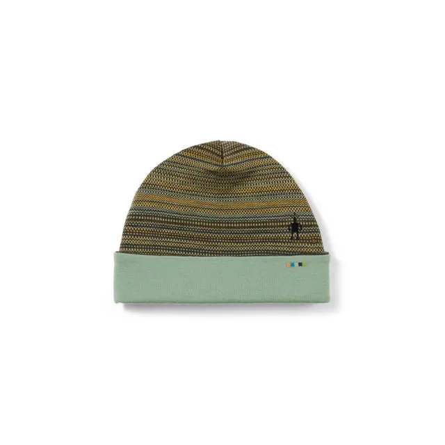 Thermal Merino Reversible Pattern Cuffed Beanie