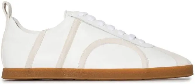 TOTEME The Leather low-top sneakers White