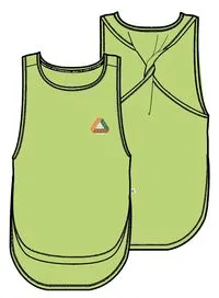 Twist Recycled Active Vest - Lime Juice