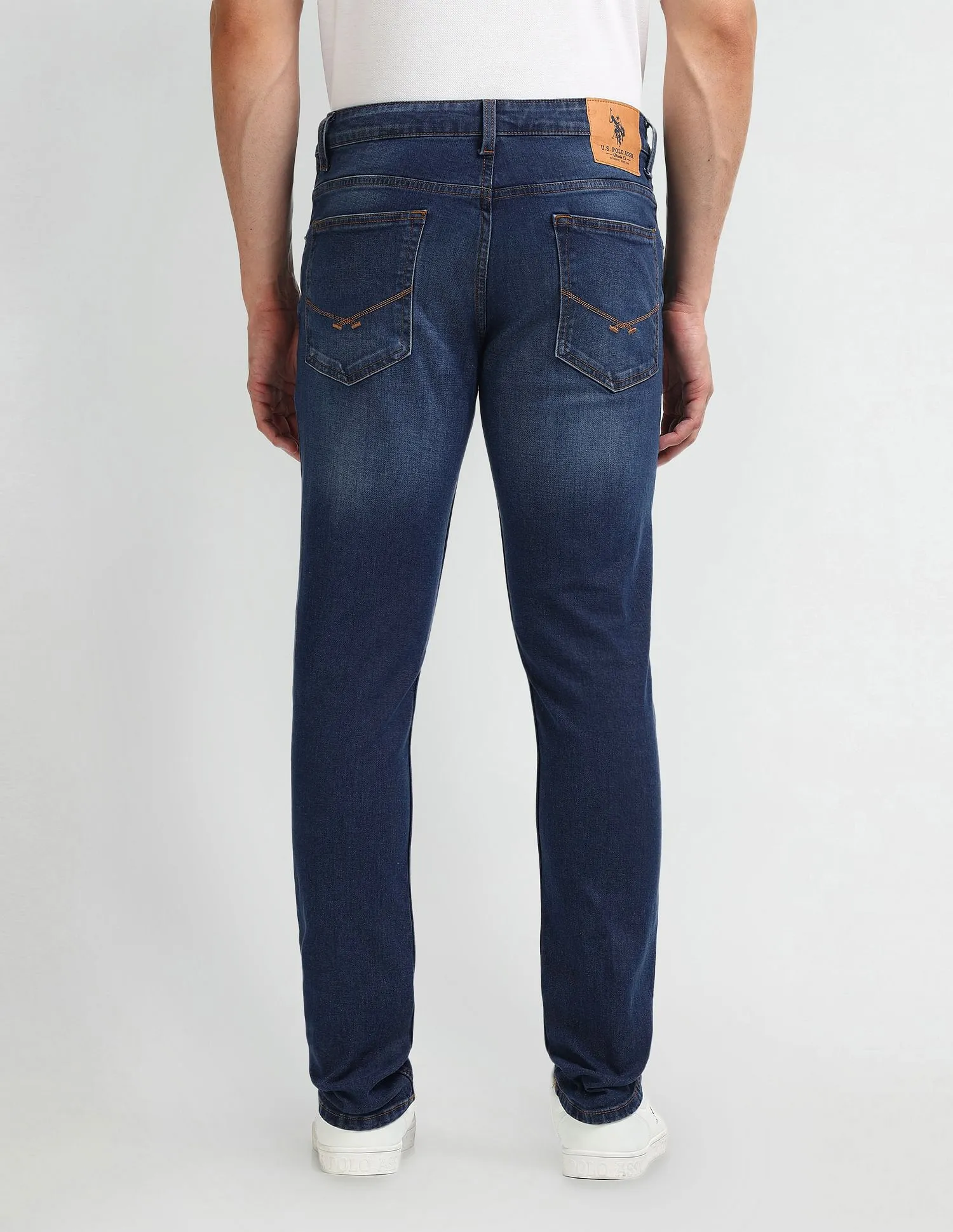 U.S. Polo Assn. Denim Co. Brandon Slim Tapered Blue Jeans