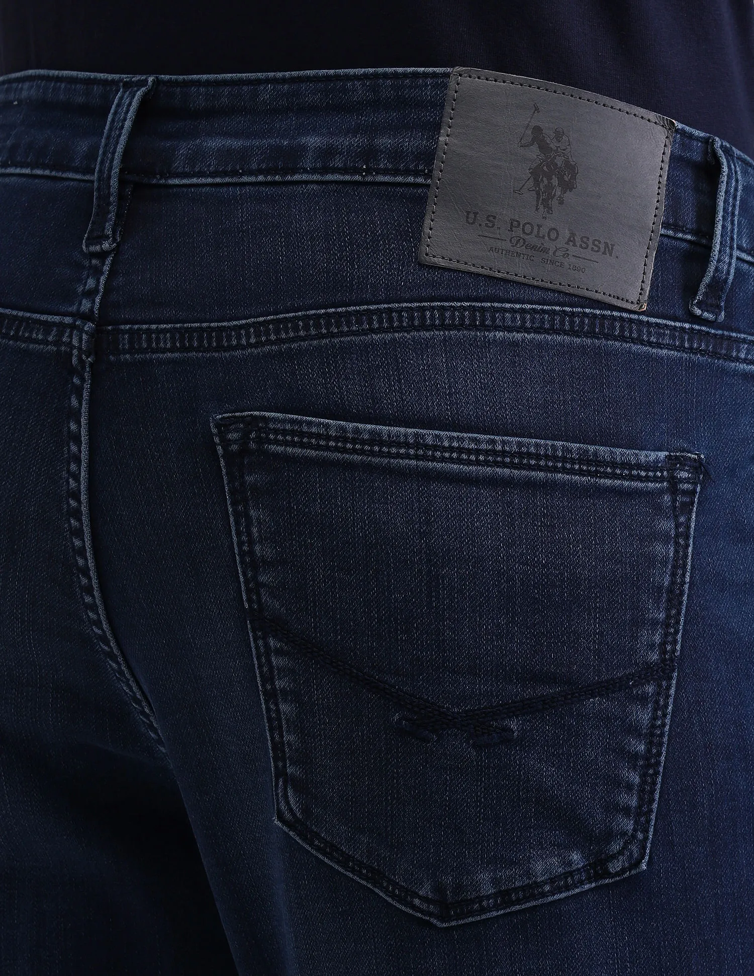 U.S. Polo Assn. Denim Co. Henry Tapered Cropped Blue Jeans